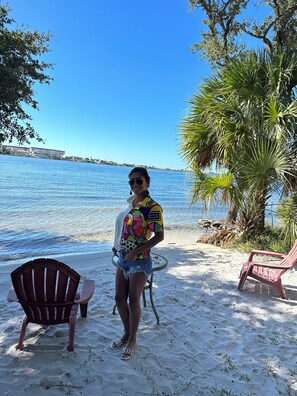 Beach - Perrydise@ Pirates' Bay Top-Floor Studio with Panoramic Sound Views, Pools, Dock (Fort Walton Beach)