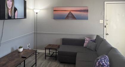 Cozy 1-bedroom apartment with AC, WiFi and Washer/Dryer in Irving
