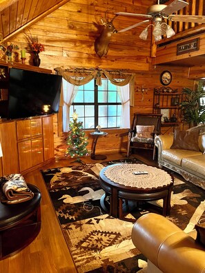 Televisión y reproductor de DVD 