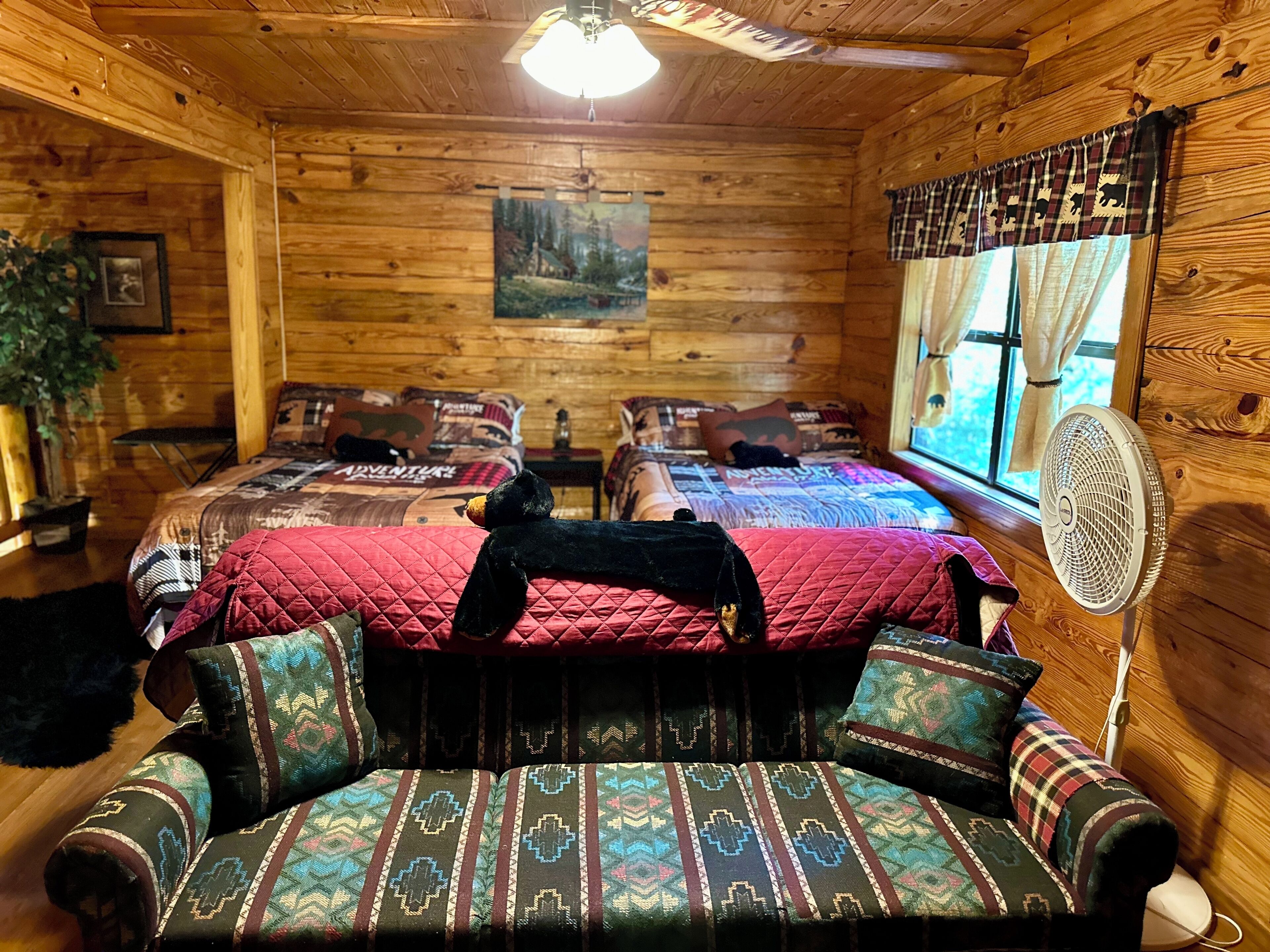 4 dormitorios, tabla de planchar con plancha, wifi y ropa de cama
