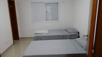 2 quartos, Wi-Fi, roupa de cama