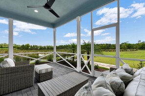 Terrace/patio - Saona Cottage - Coastal Chic (Naples)