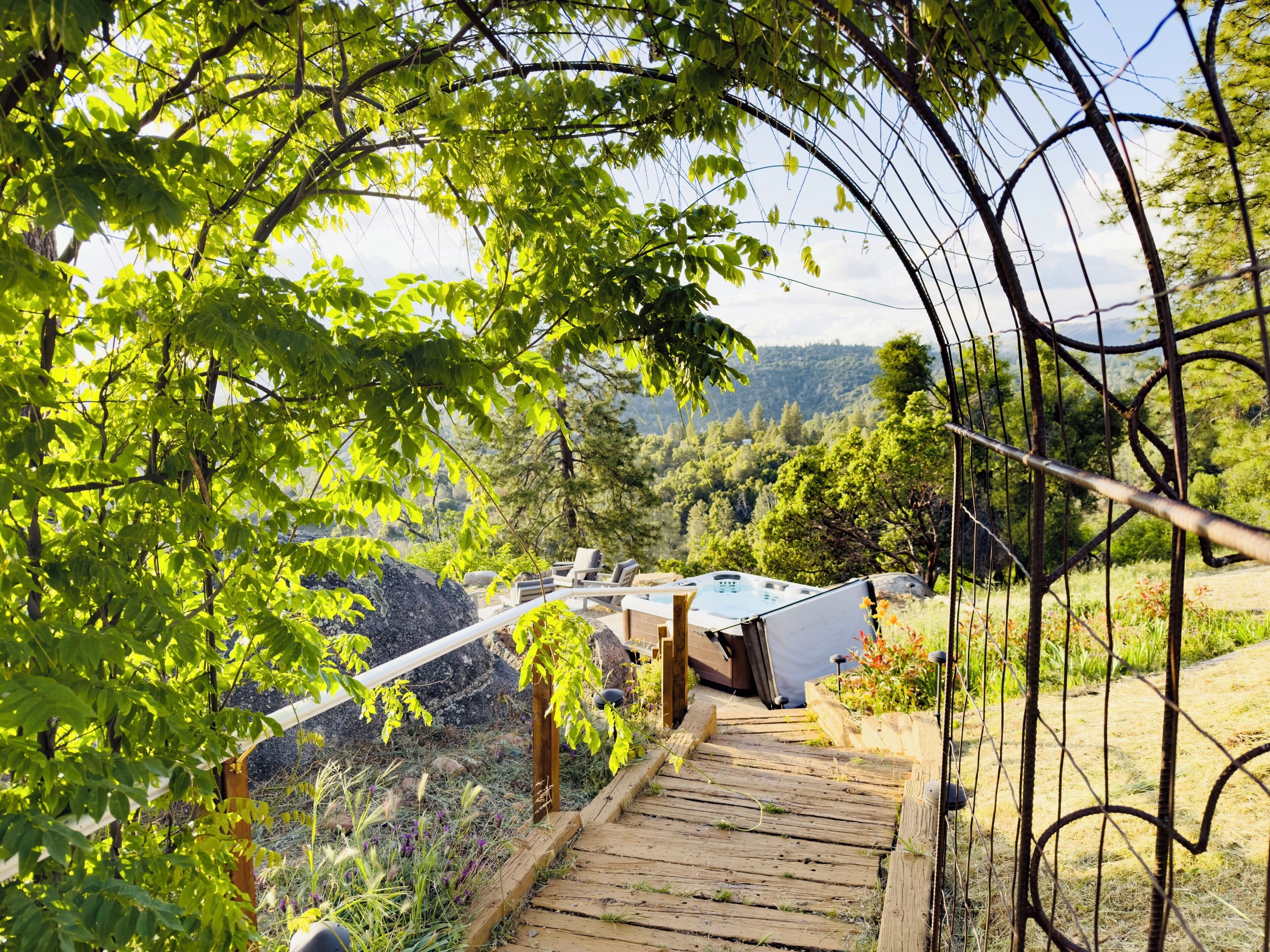 Enceinte de l’hébergement