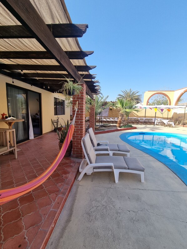 Pool - Charming 3-bedroom house in downtown La Paz with WiFi, AC and pool! (La Paz)