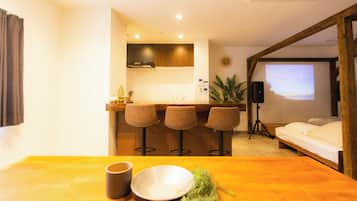 Restauration dans la chambre