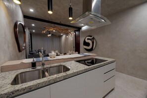 Living area - Luxury Mansion in Aldea Zama (Tulum)