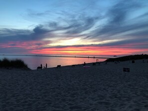 Sun-loungers, beach towels - Adorable cottage in Frankfort, walkable to town and the beach!  (Frankfort)