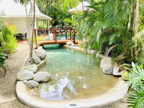 Udendørs pool, opvarmet pool