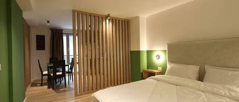 1 sovrum, skrivbord och wi-fi