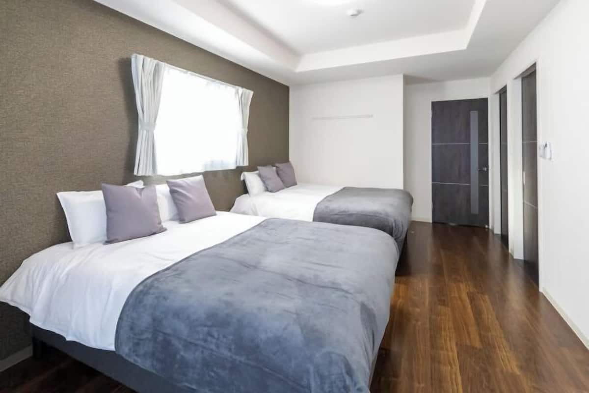 1 bedroom, blackout curtains, iron/ironing board, free WiFi