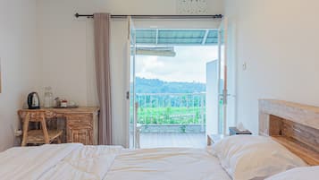 Kamar Double Deluks | 1 kamar tidur, tirai kedap cahaya, Wi-Fi gratis, dan seprai linen