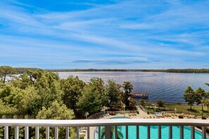 Una piscina riscaldata