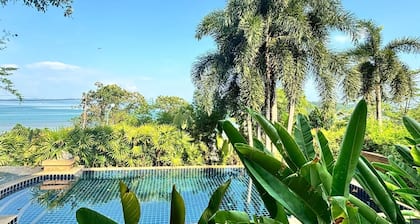 Luxury Pool Villa with Sea Views- 2 minuteWalk to the Beach