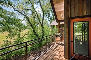 Balcony view - Fairway Treehouses (Berryville)