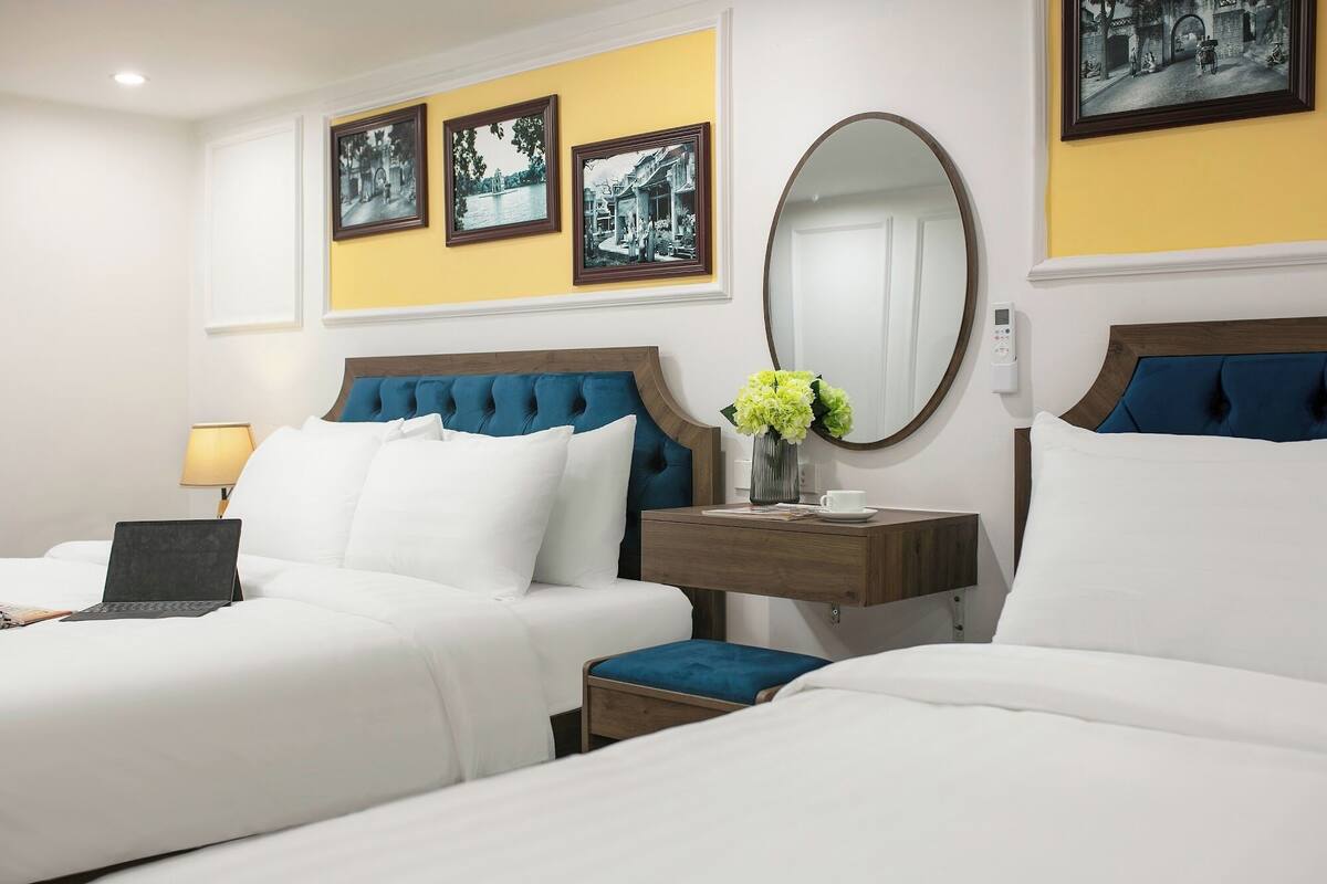Presidential Suite, City View | Premium bedding, pillow-top beds, in-room safe, desk