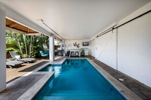 Pool - Full duplex with private pool, outdoor area, renovated interior, & 2 kitchens (Bradenton Beach)