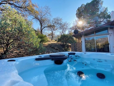 Spa, 5 minutes from Sequoia National Park. Spacious, convenient and private.