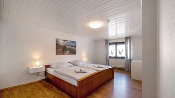 3 sovrum och sängkläder