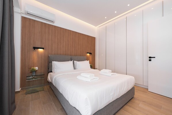 Luxury-Apartment | 1 Schlafzimmer, Zimmersafe, individuell dekoriert