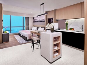 Literie de qualité supérieure, coffres-forts dans les chambres