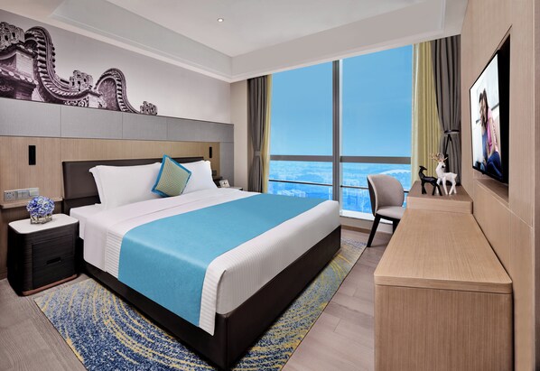 Premium bedding, in-room safe, laptop workspace, blackout drapes - Somerset Bio-Island Guangzhou (Guangzhou)