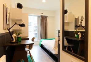 1 室のベッドルーム、WiFi、ベッドシーツ