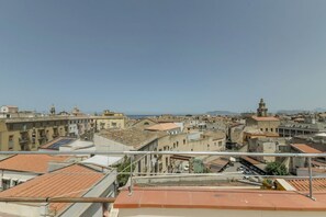 Blick von der Unterkunft