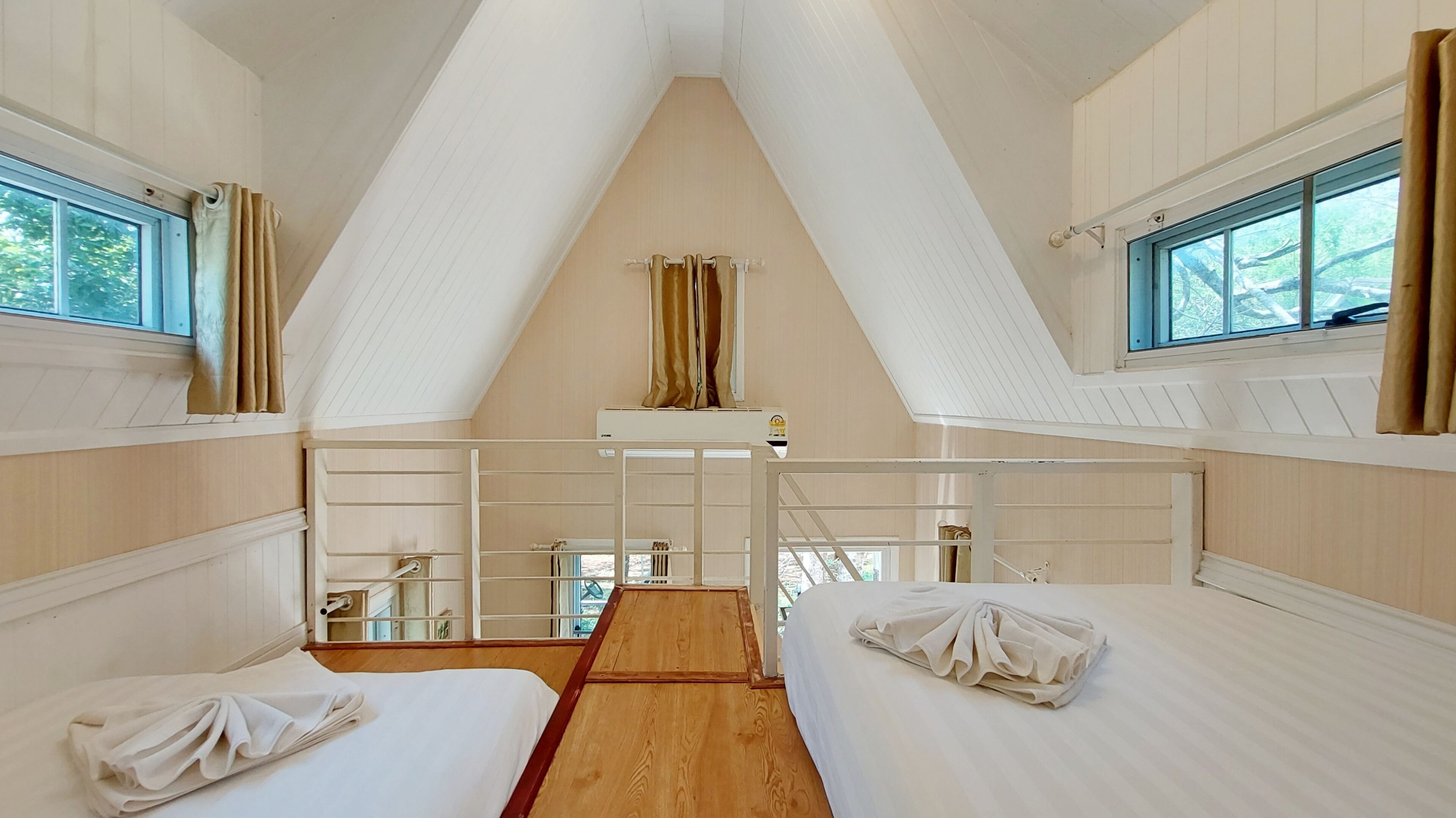 Bungalow, 2 enkeltsenger | Utsikt fra balkong