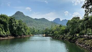 Vista des de l'allotjament