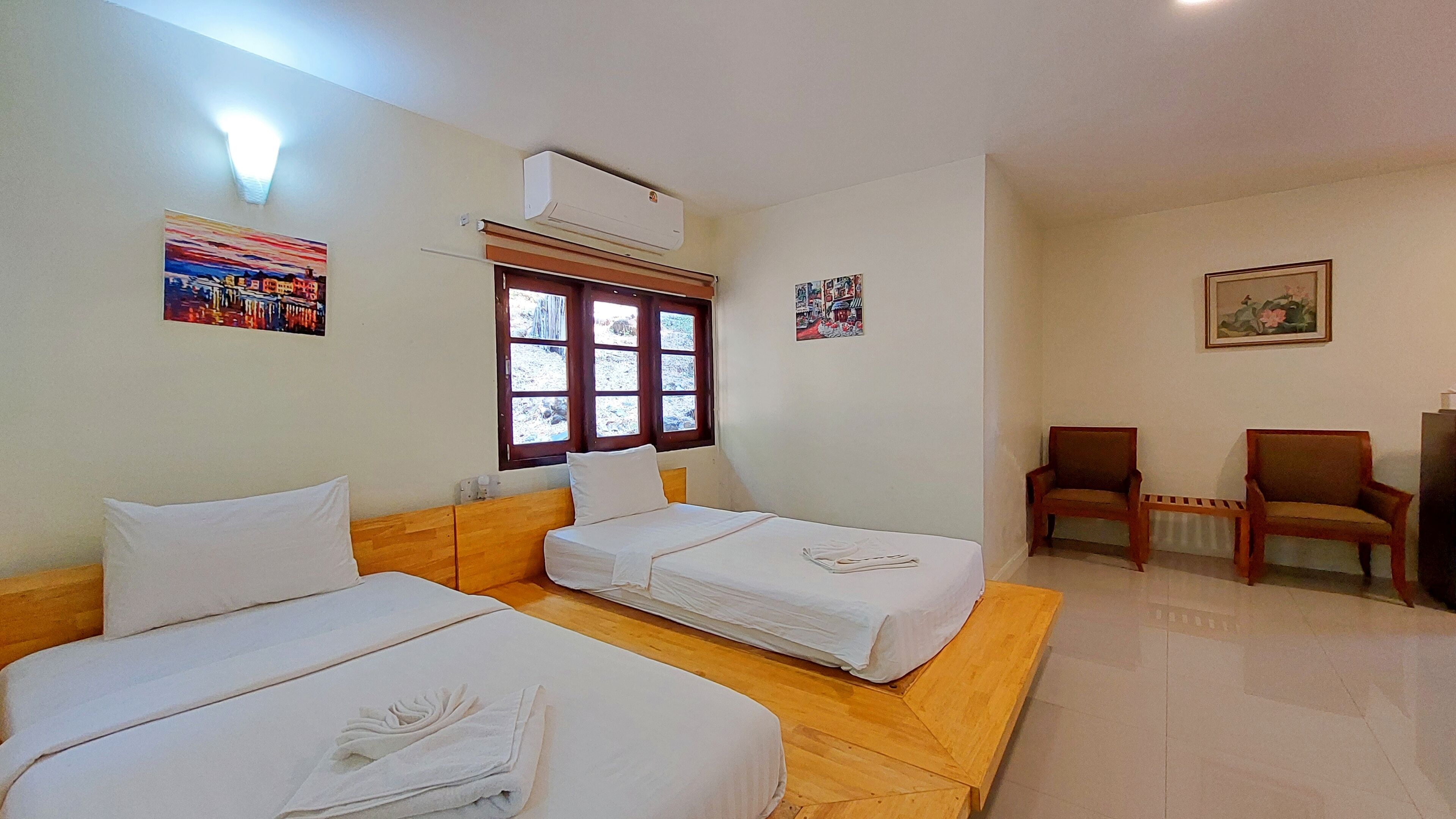 Wifi gratis y ropa de cama 