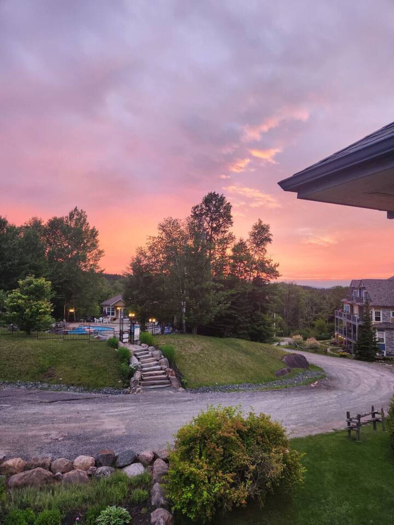 Enceinte de l’hébergement