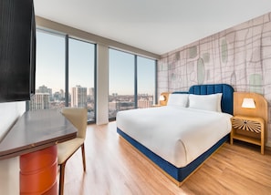 Premium bedding, memory foam beds, minibar, in-room safe