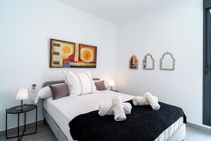 1 makuuhuone, silitysrauta/-lauta, ilmainen Wi-Fi, vuodevaatteet