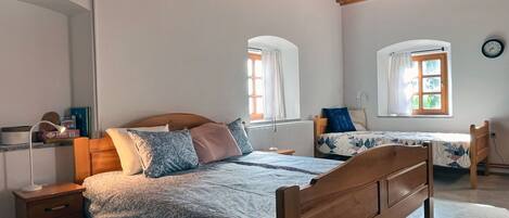 1 habitación, espacio para trabajar con laptop y wifi gratis