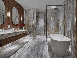 Presidential Suite, 1 King Bed | Premium bedding, minibar, in-room safe, desk - Swissôtel Nusantara (Sepaku)