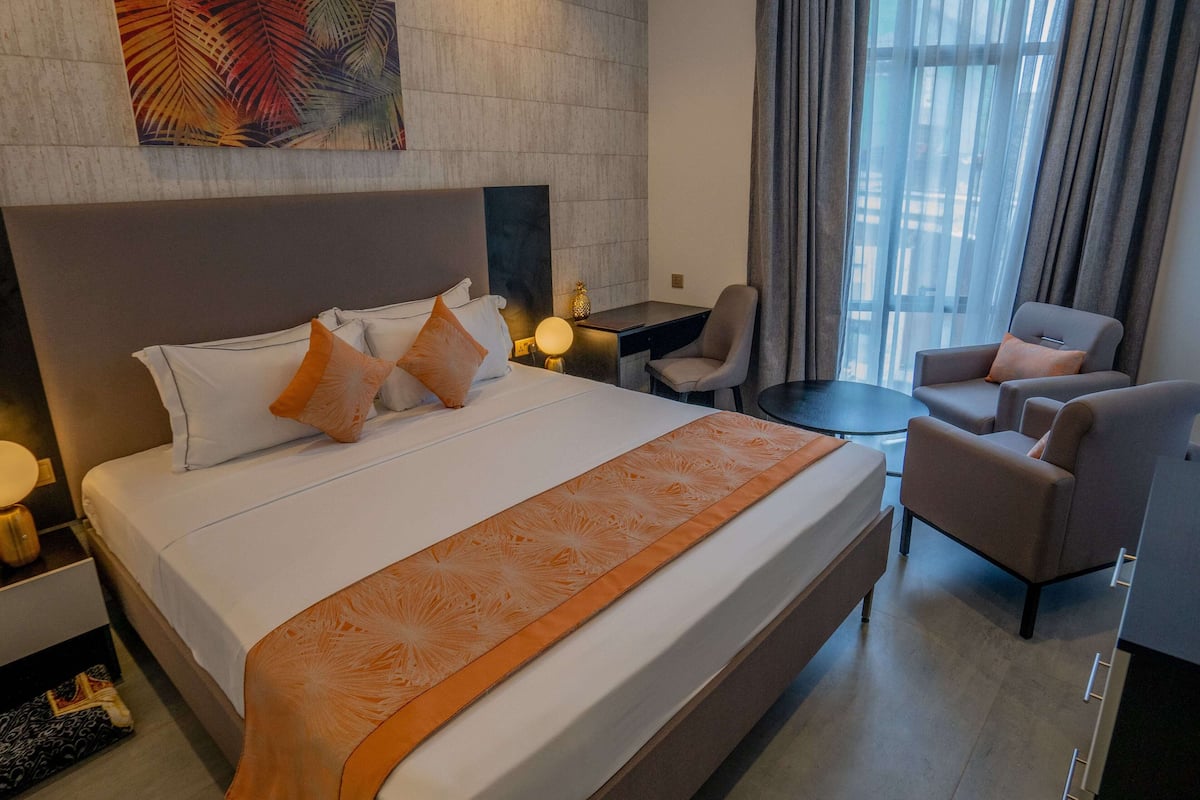 1 habitación, sábanas de algodón egipcio y ropa de cama de alta calidad