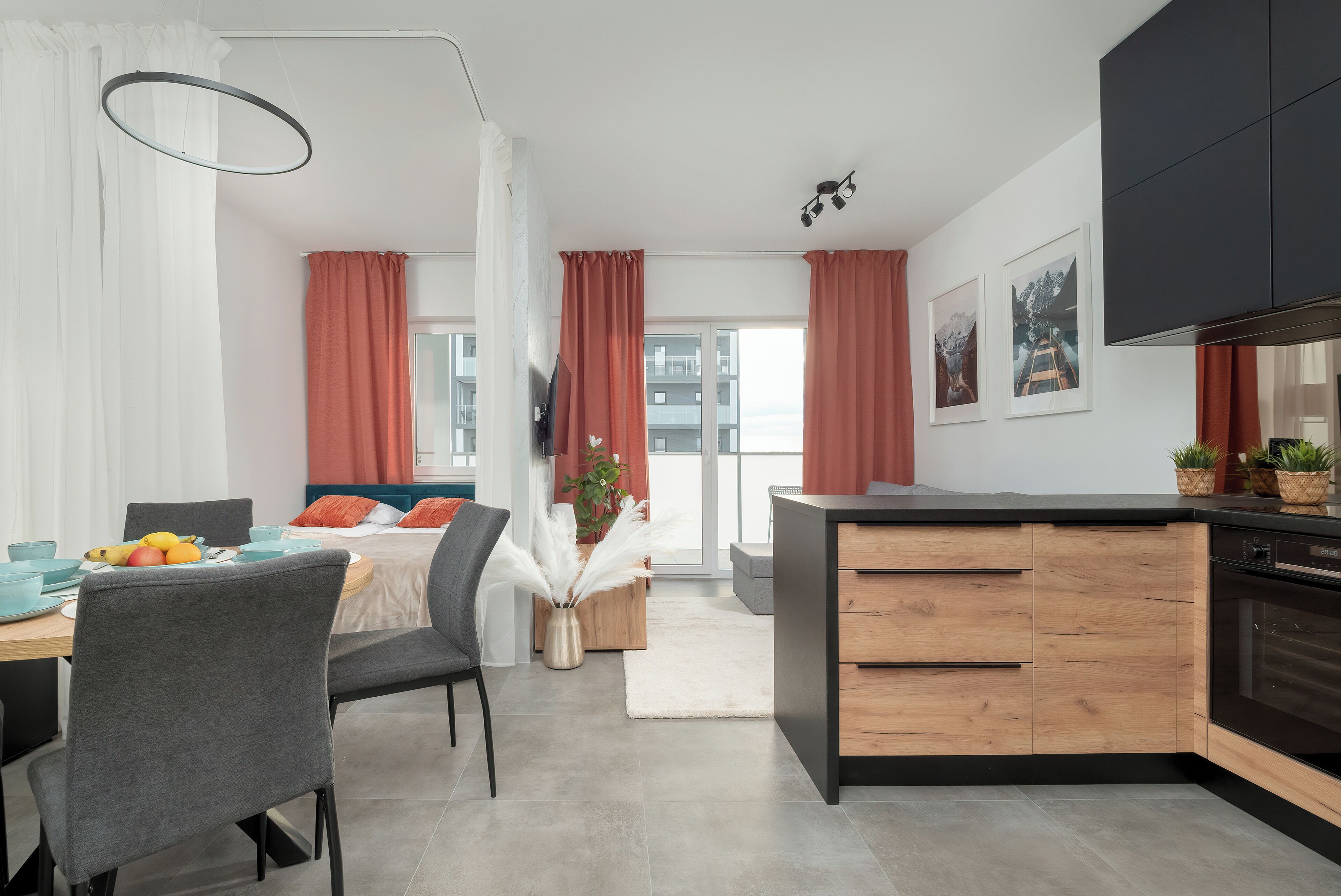 Studio, Balcony | Living room