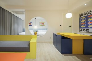 Literie de qualité supérieure, bureau, chambres insonorisées