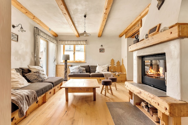 TV connectée, cheminée