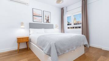 Individually decorated, individually furnished, desk, laptop workspace