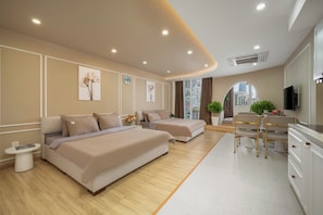 Literie de qualité supérieure, décoration personnalisée