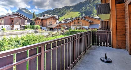 Spacieux appartement à Morzine avec WIFI et parking, proche centre