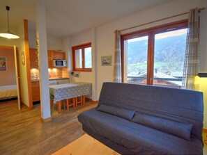 TV - Apartment for 6 in Morzine with ski locker (Morzine)