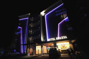 Front of property - evening/night - Goroomgo Swarna Digha (Kanthi)