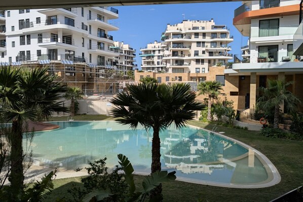Una piscina techada
