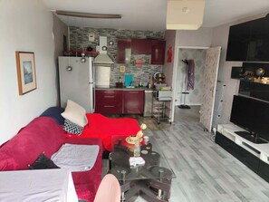 Living area - Appartement T2, 50 m2 à 20 Minutes de Paris Saint Lazare en Train (Argenteuil)