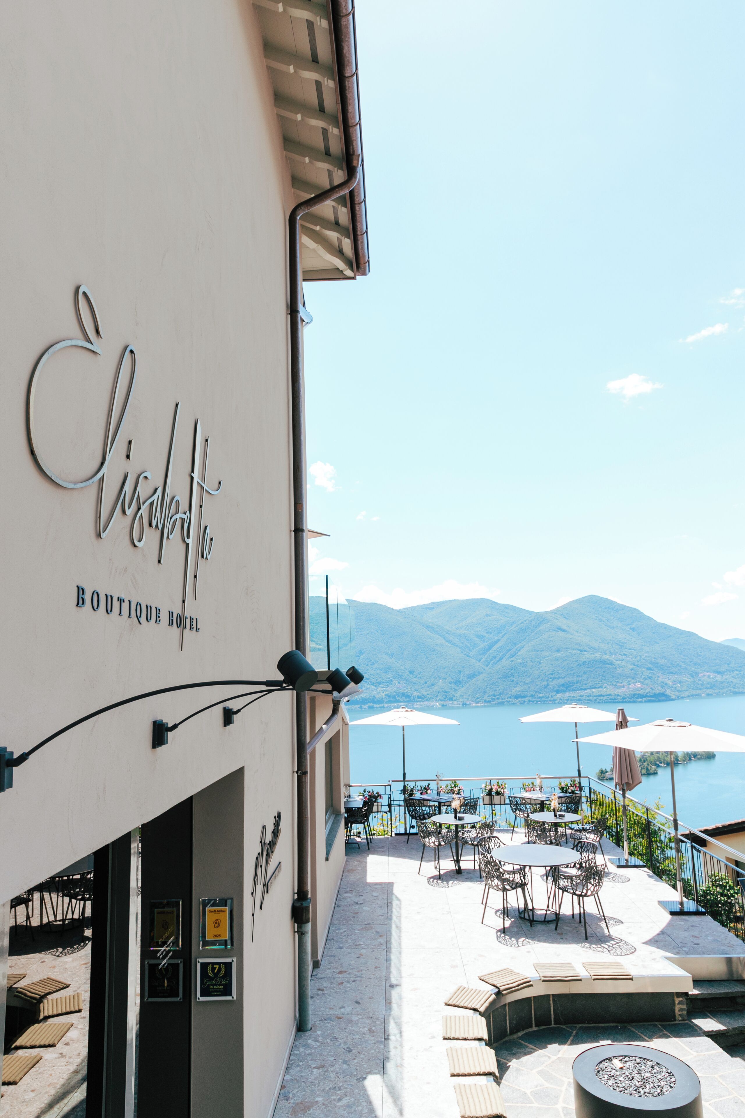 Façade de l’hébergement