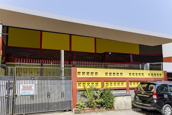 Façade de l’hébergement