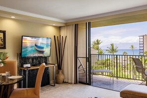 TV - Stunning Ocean Views - Upgraded 1BR - Kaanapali Shores 545 (Lahaina)
