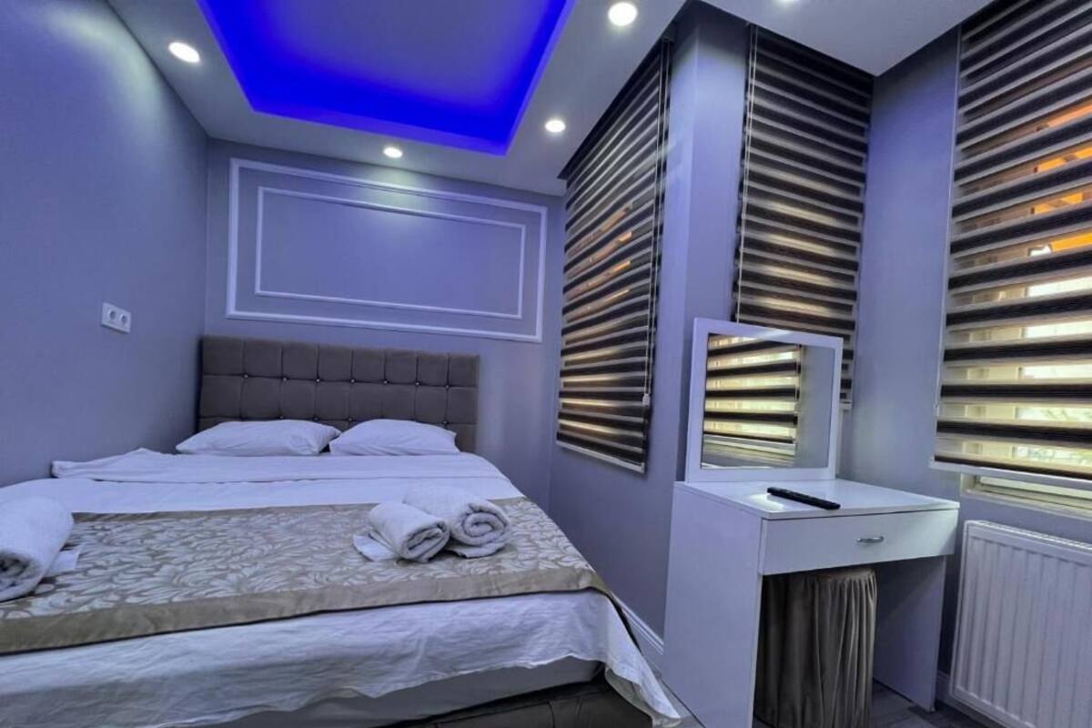 Chambre Double Ăconomique, vue ville | Bureau, espace de travail pour ordinateur portable, Wi-Fi gratuit